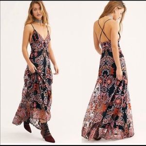 Free People Rising Sun Maxi Dress
